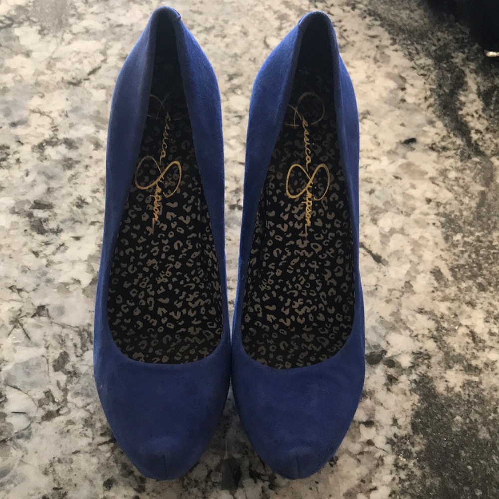 Blue Jessica Simpson Heels